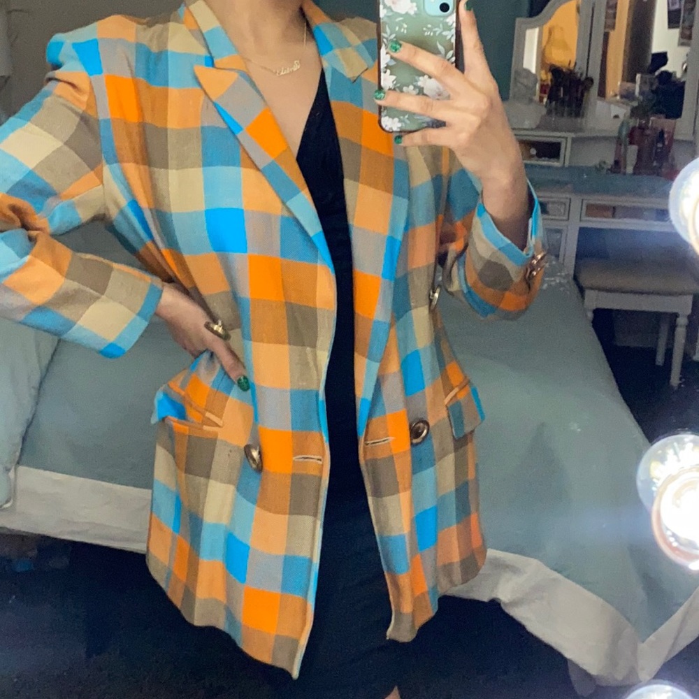 Passion Paris Prints blazer in good condition.